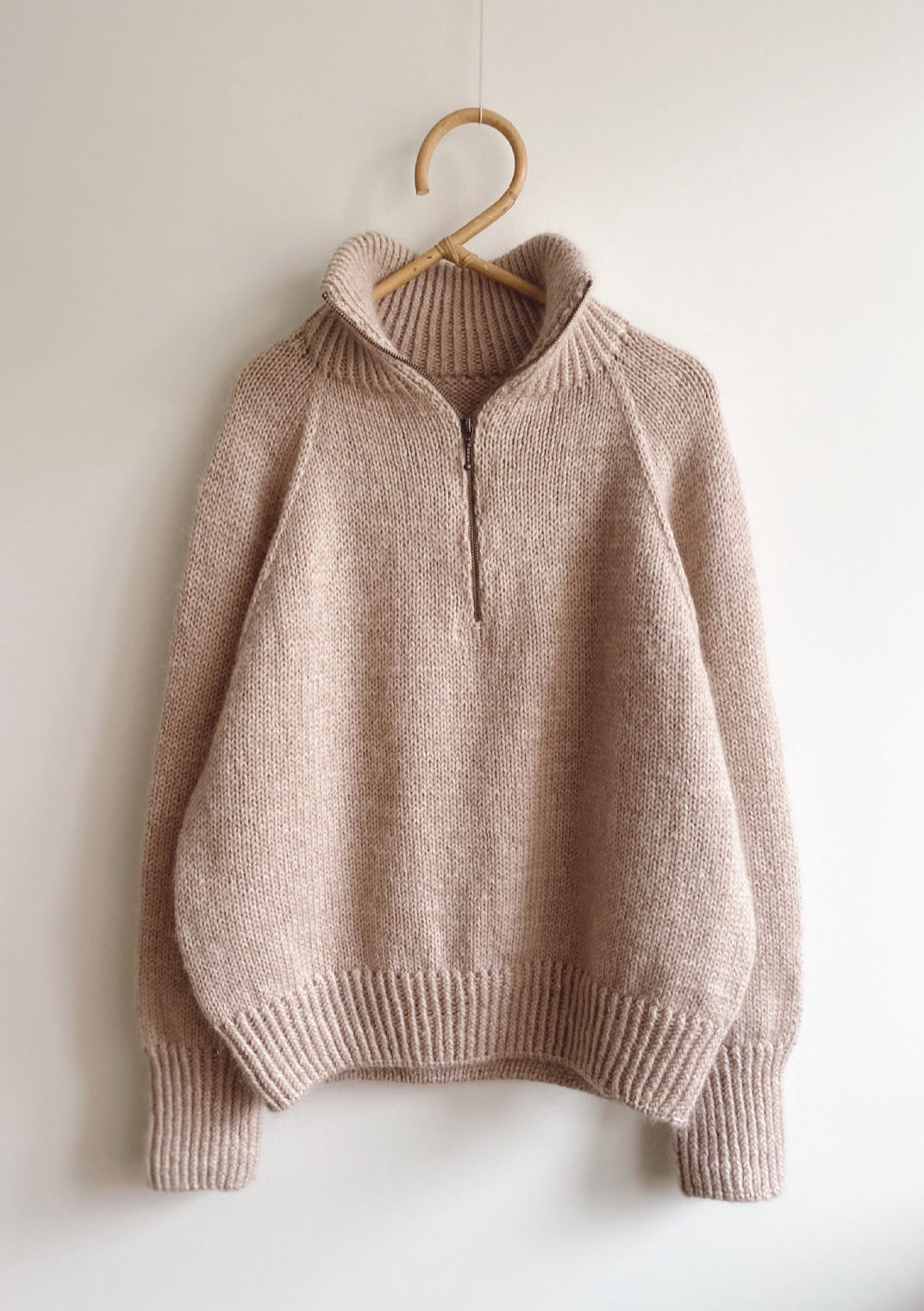 PetiteKnit Zipper Sweater