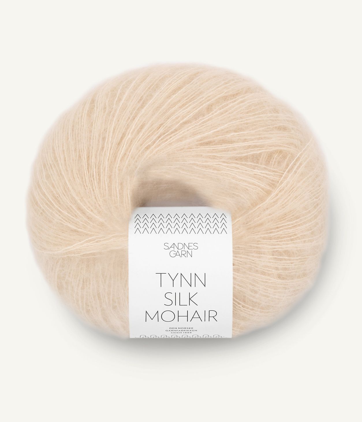 Tynn Silk Mohair  2511 Mandel