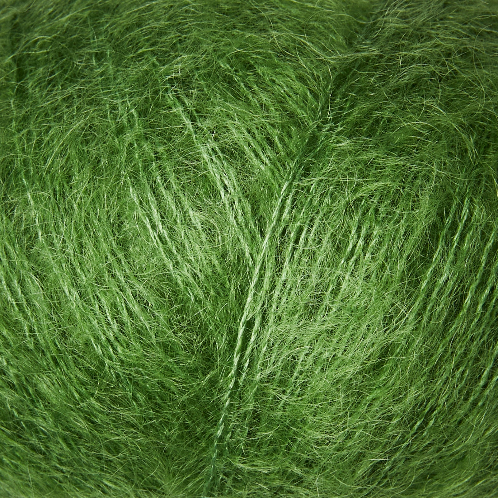 Knitting for Olive Soft Silk Mohair Clover Green/Kløvergrøn