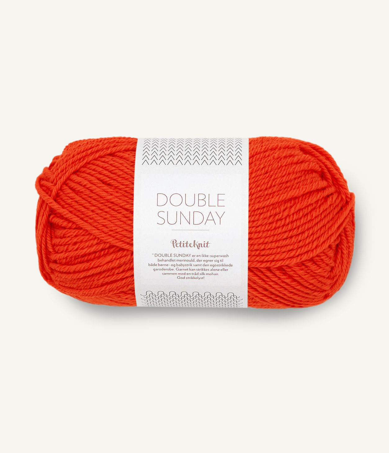 PetiteKnit Double Sunday 3819 That Orange Feeling