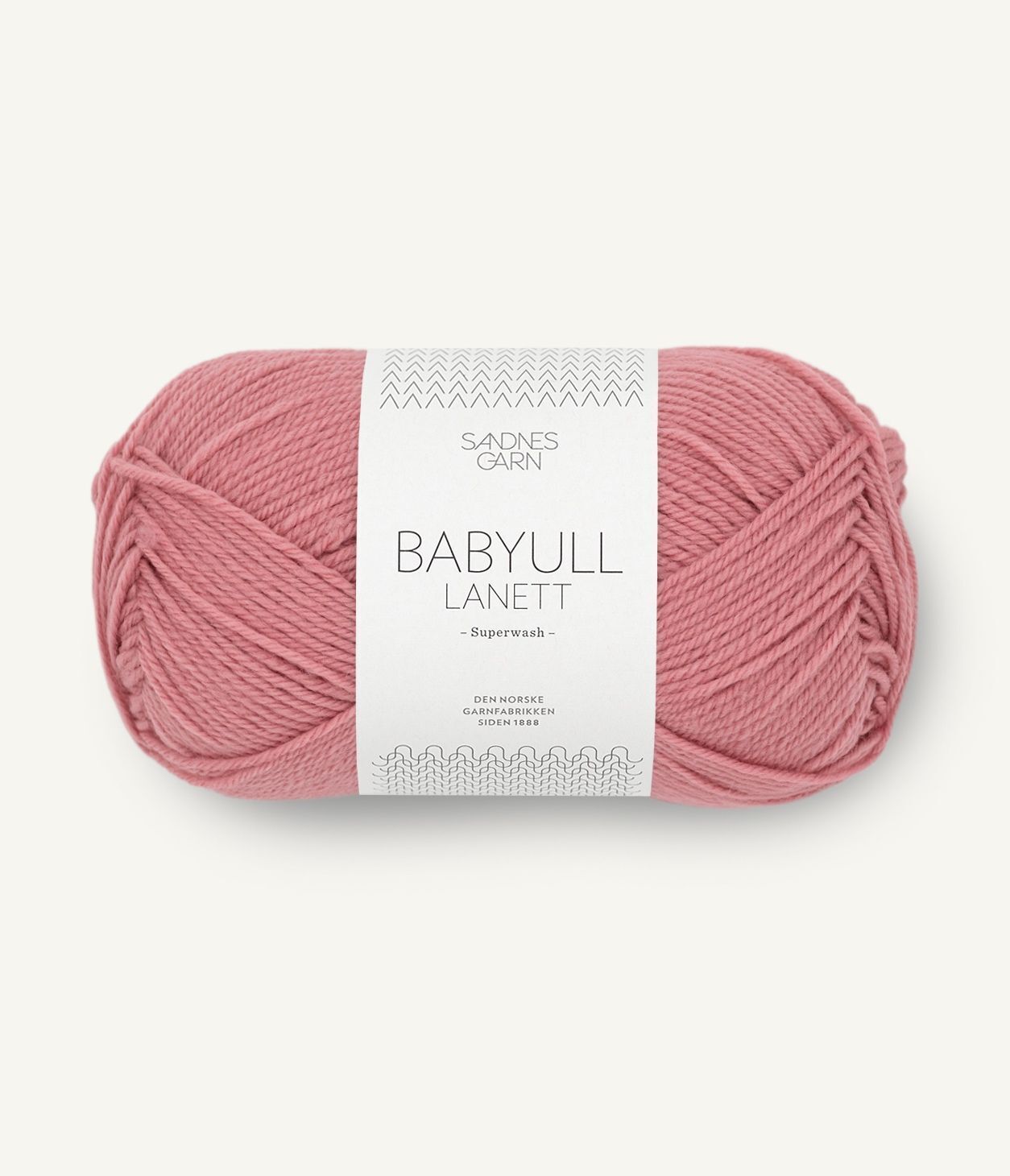 Babyull Lanett 4023 Støvet Gammelrosa