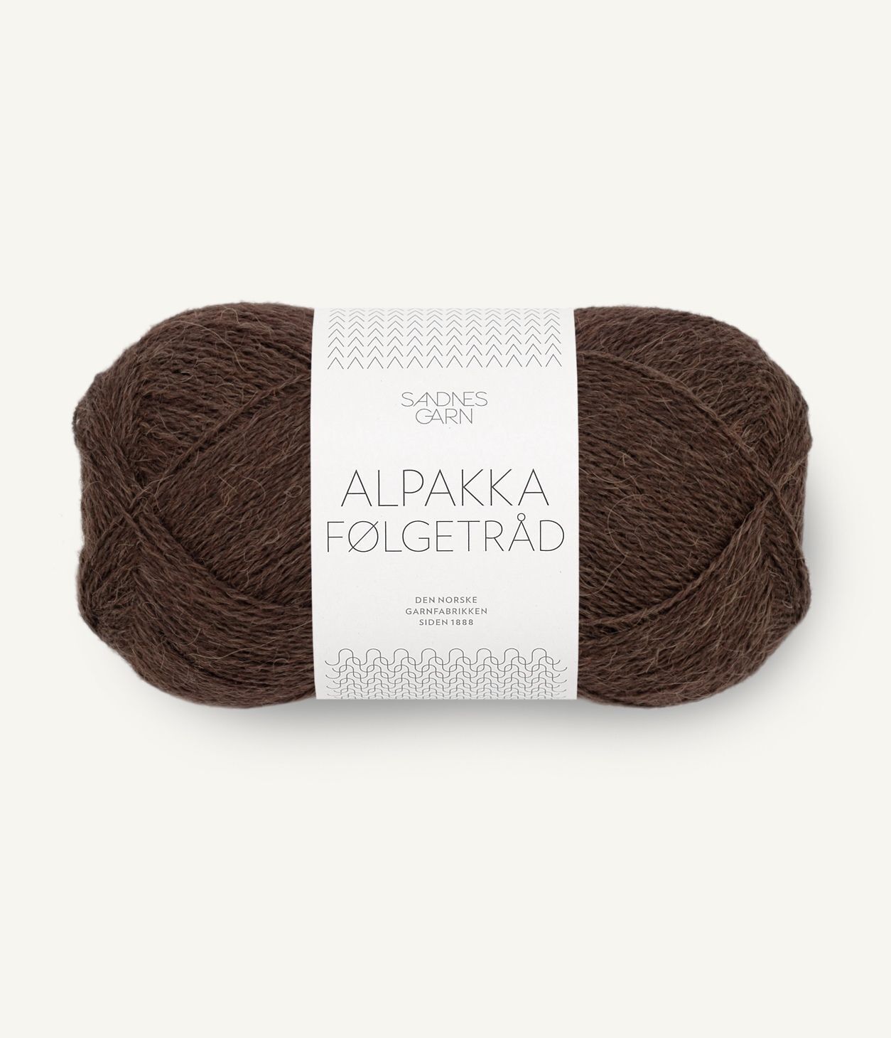 Alpakka Følgetråd 3091 Cacao Nibs