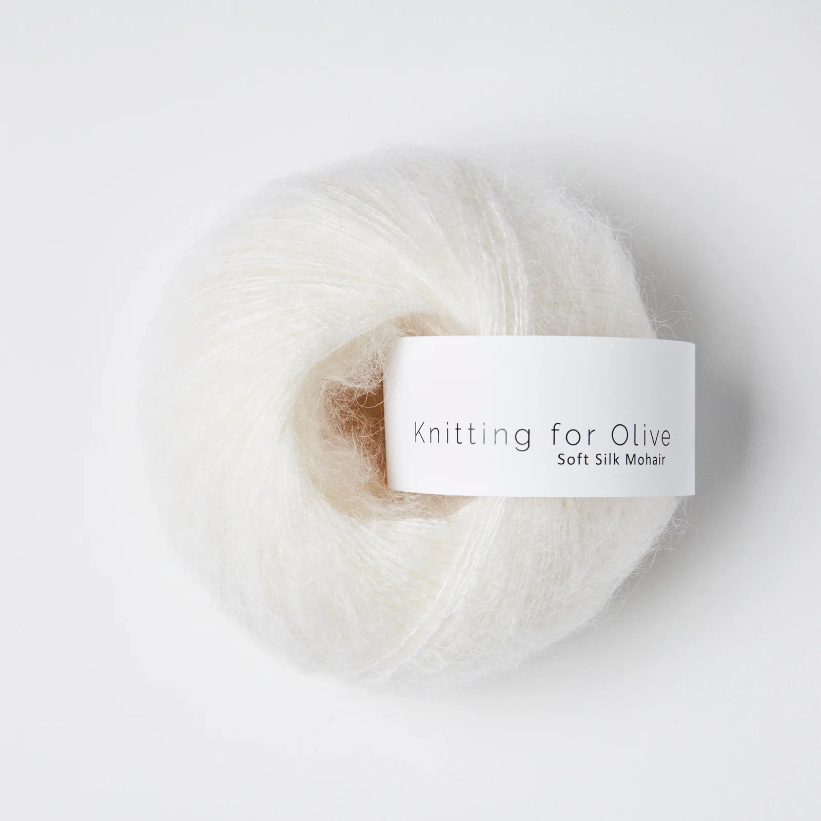 Knitting for Olive Soft Silk Mohair Snefug