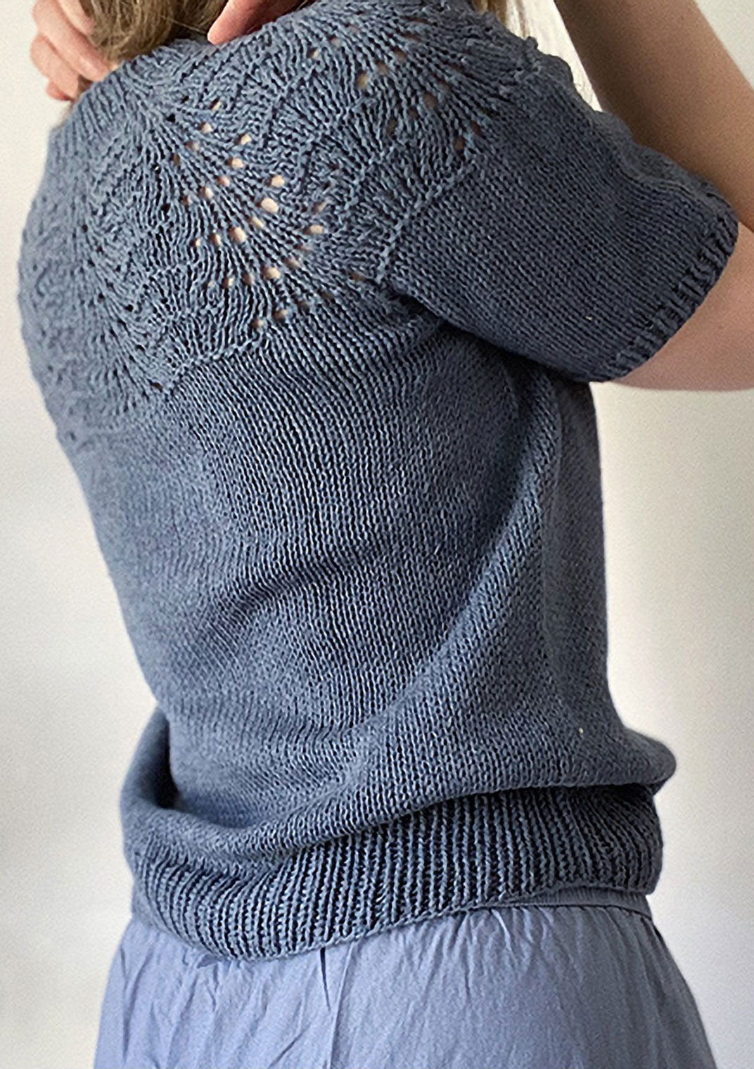 Le Knit Peacock Tee Lene H.Samsøe