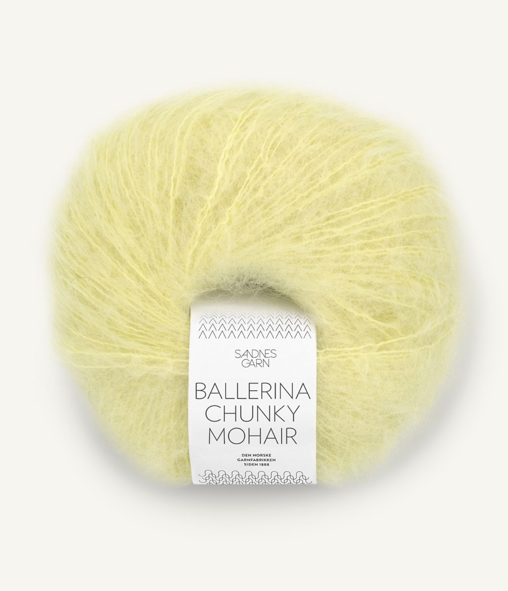 Ballerina Chunky Mohair 9523 Lime Punch