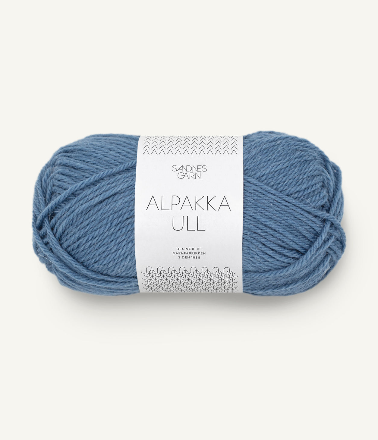 Alpakka Ull 6052 Jeansblå