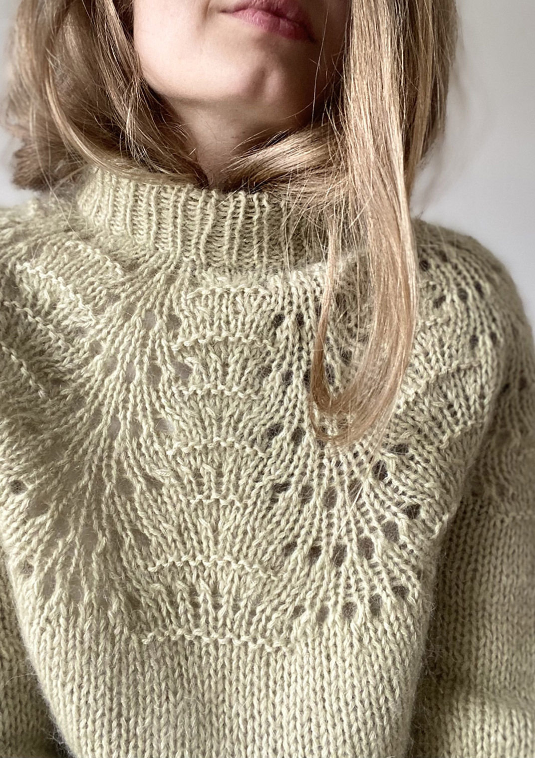 Le Knit Peacock sweater Lene H. Samsøe