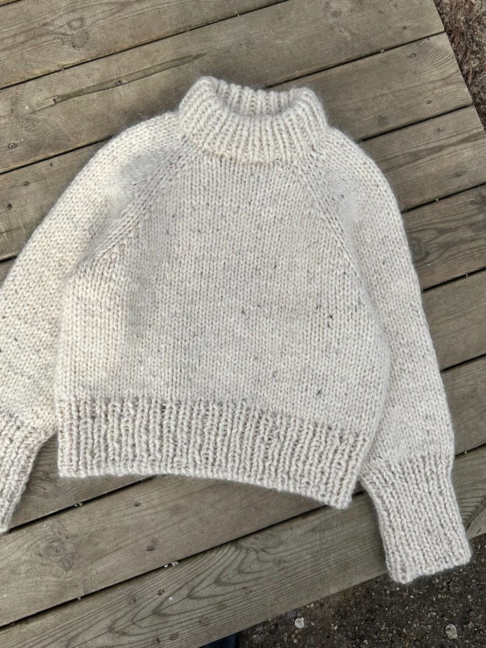 PetiteKnit Marble Sweater