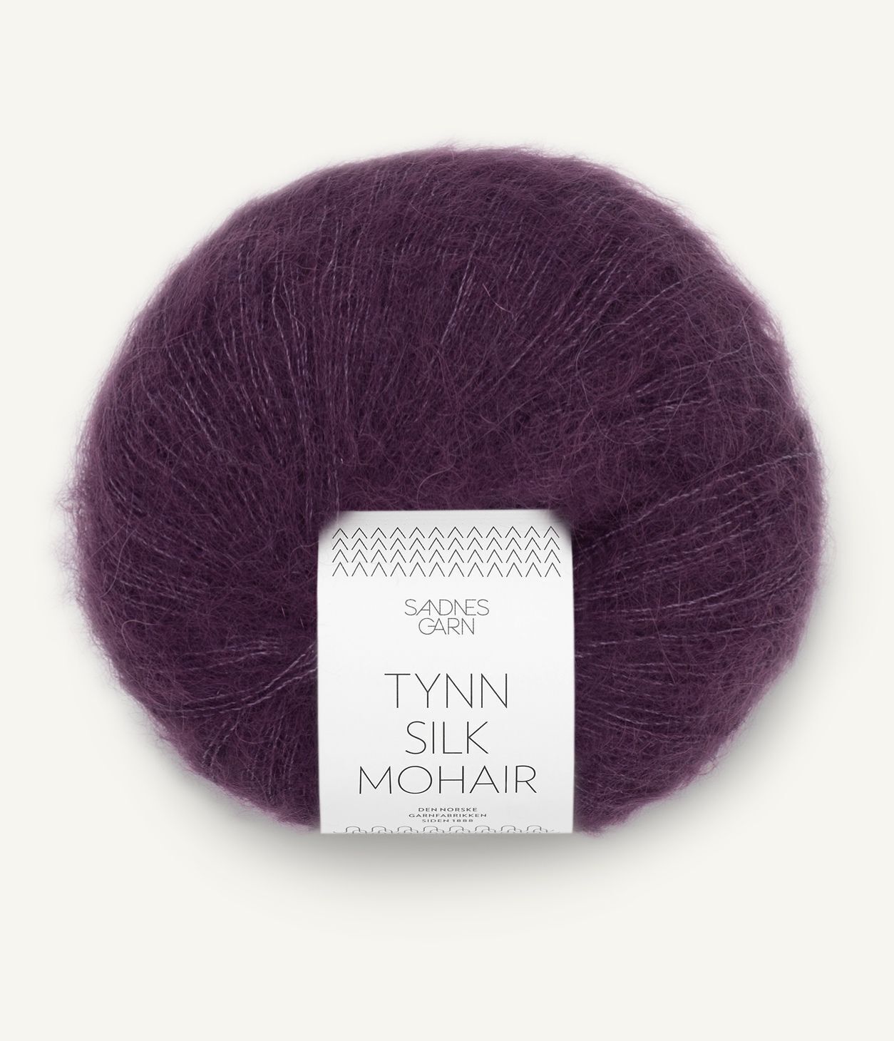 Tynn Silk Mohair  4672 Bjørnebærsaft