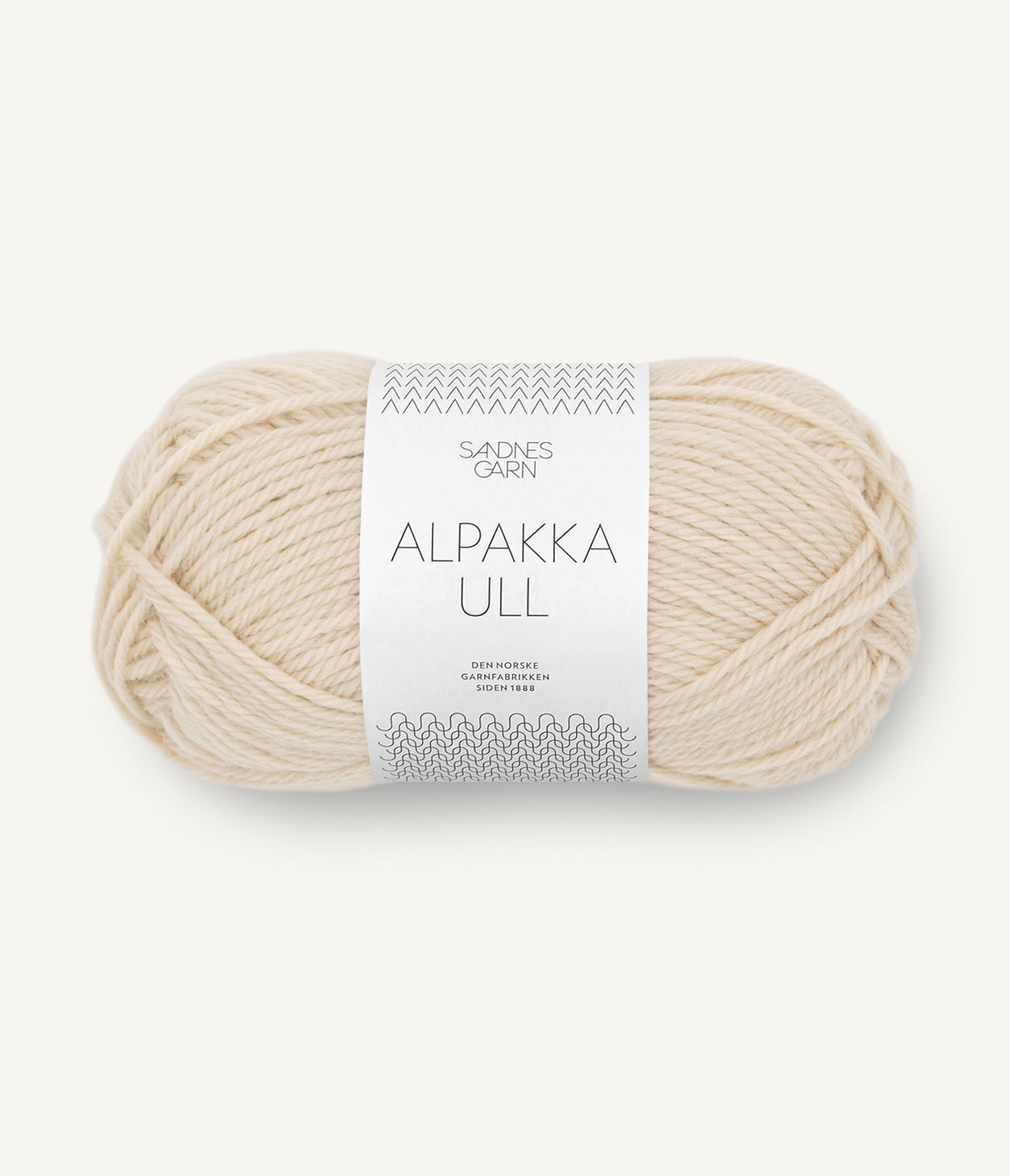 Alpakka Ull 2511 Mandel