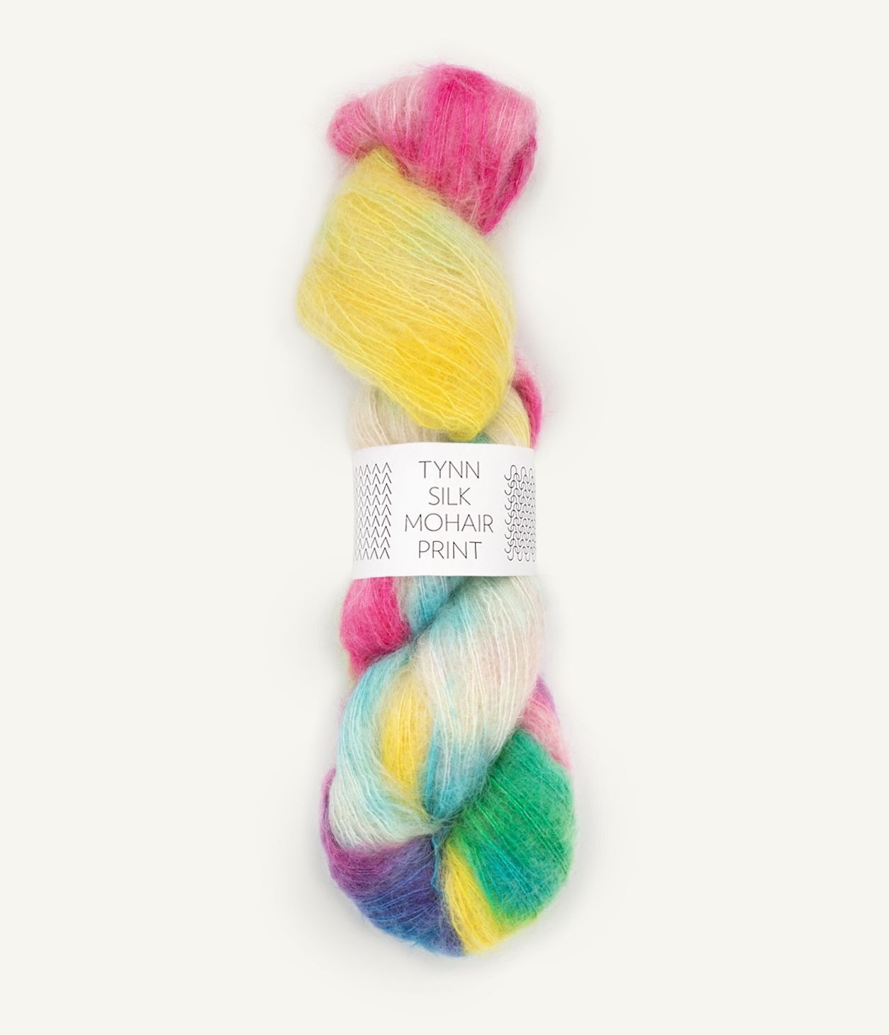 Tynn Silk Mohair Print Tutti Frutti 4665