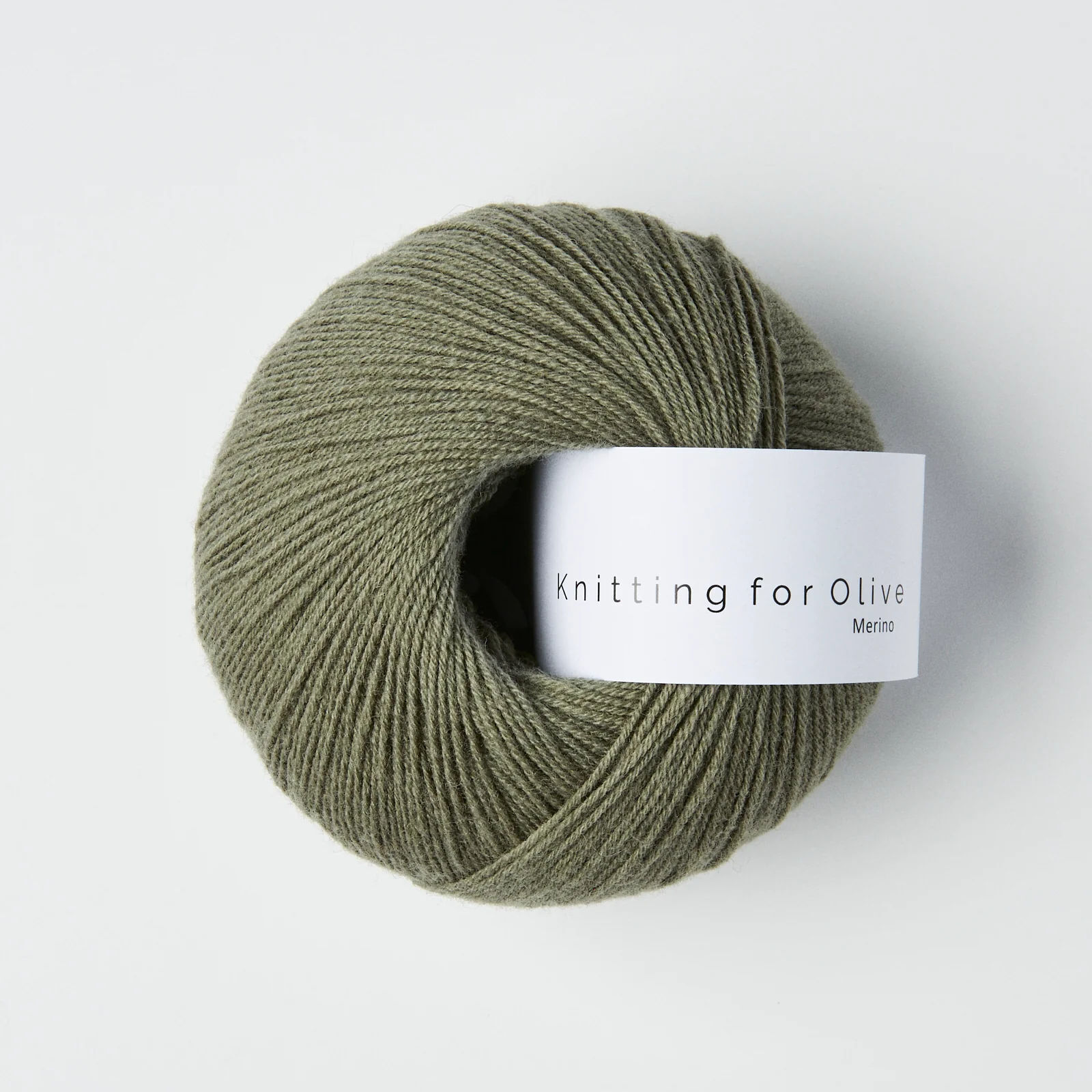 Knitting for Olive Merino Støvet sjøgrønn