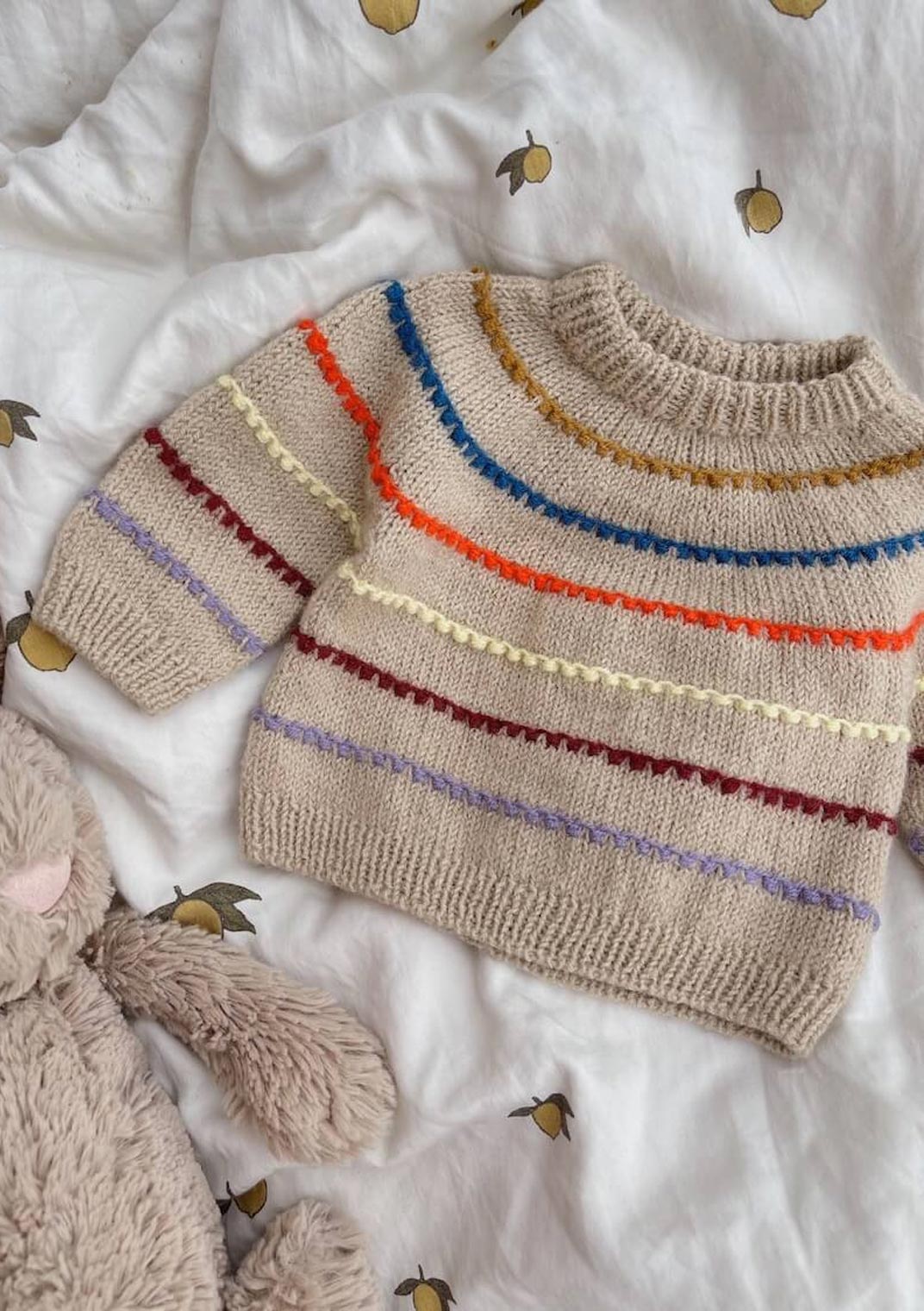 PetiteKnit Festival Sweater baby