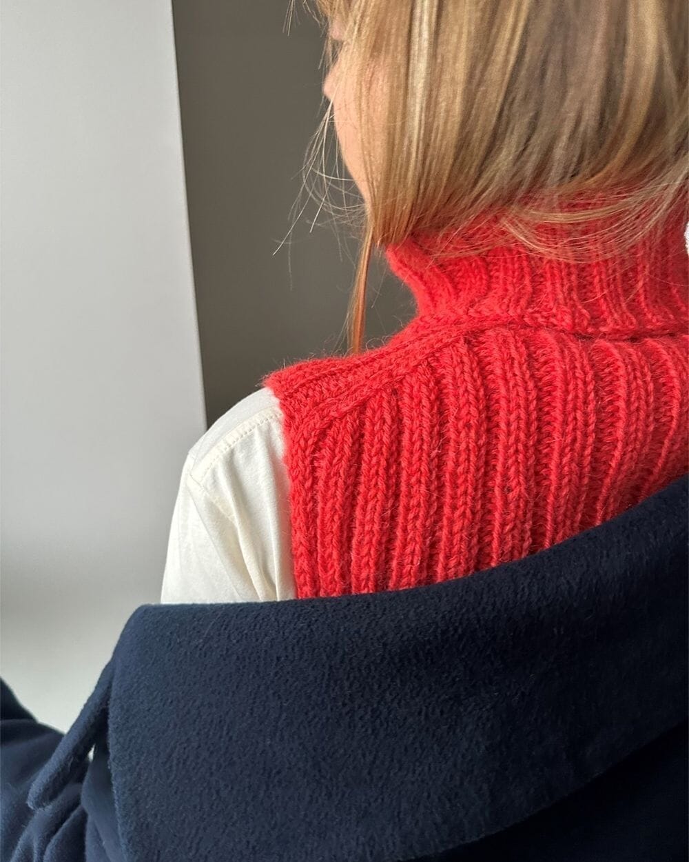 Le Knit Note Rib Neck