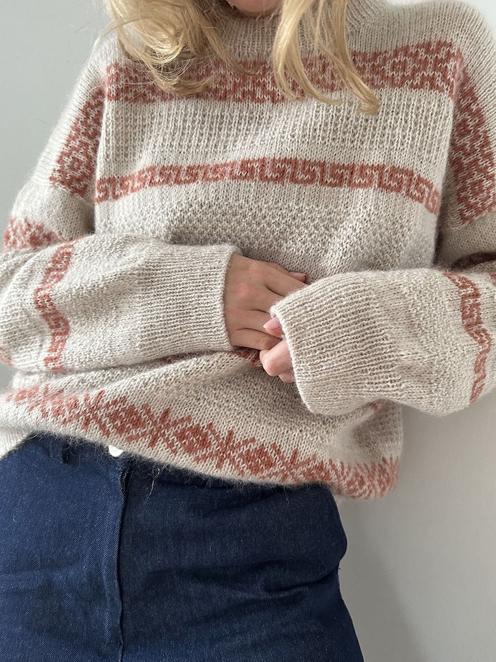 LeKnit Terracotta Sweater