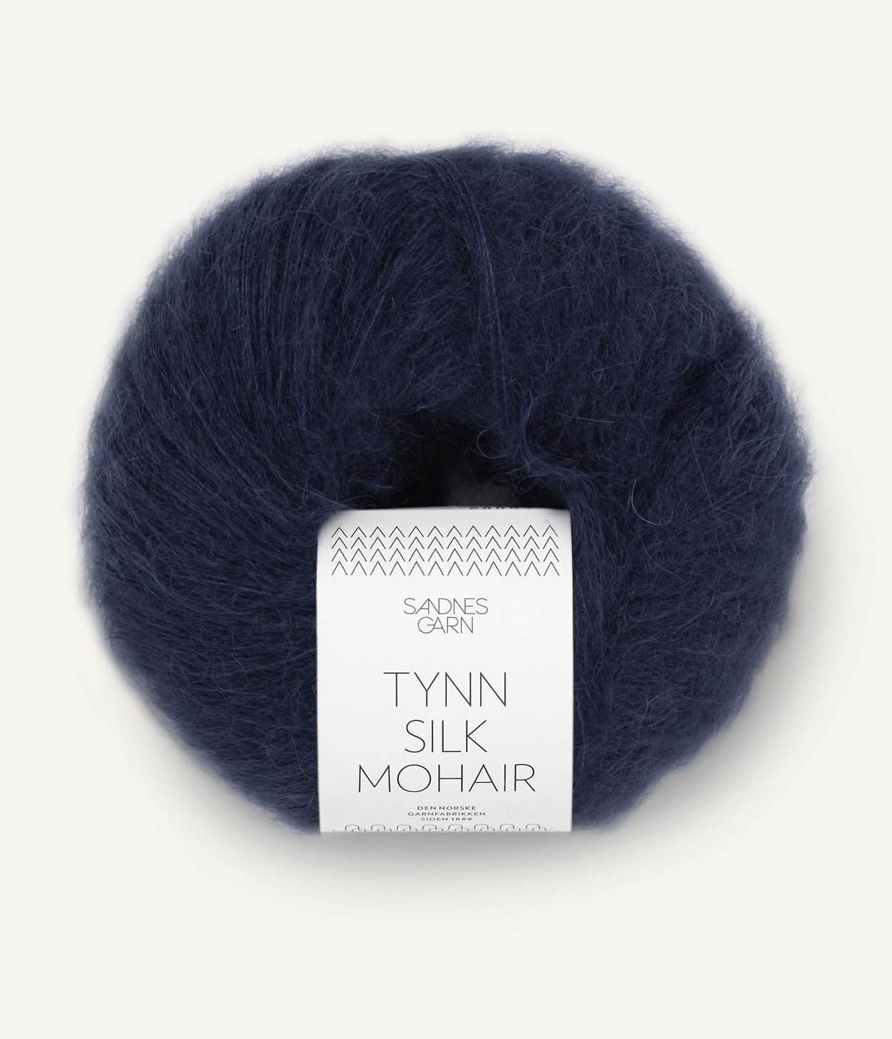 Tynn Silk Mohair  5581 Dyp Marine