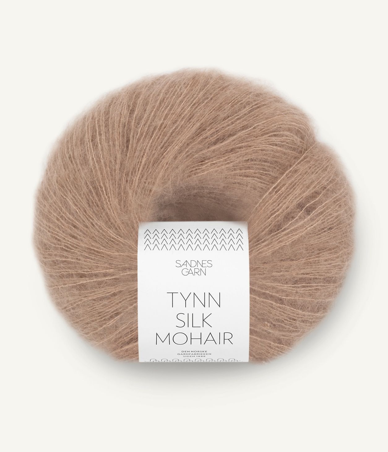 Tynn Silk Mohair  3041 Lys Eikenøtt