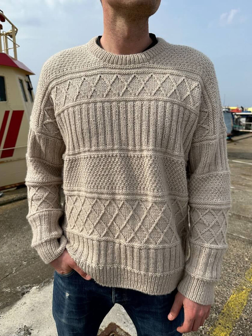 PetiteKnit Ingrid sweater man