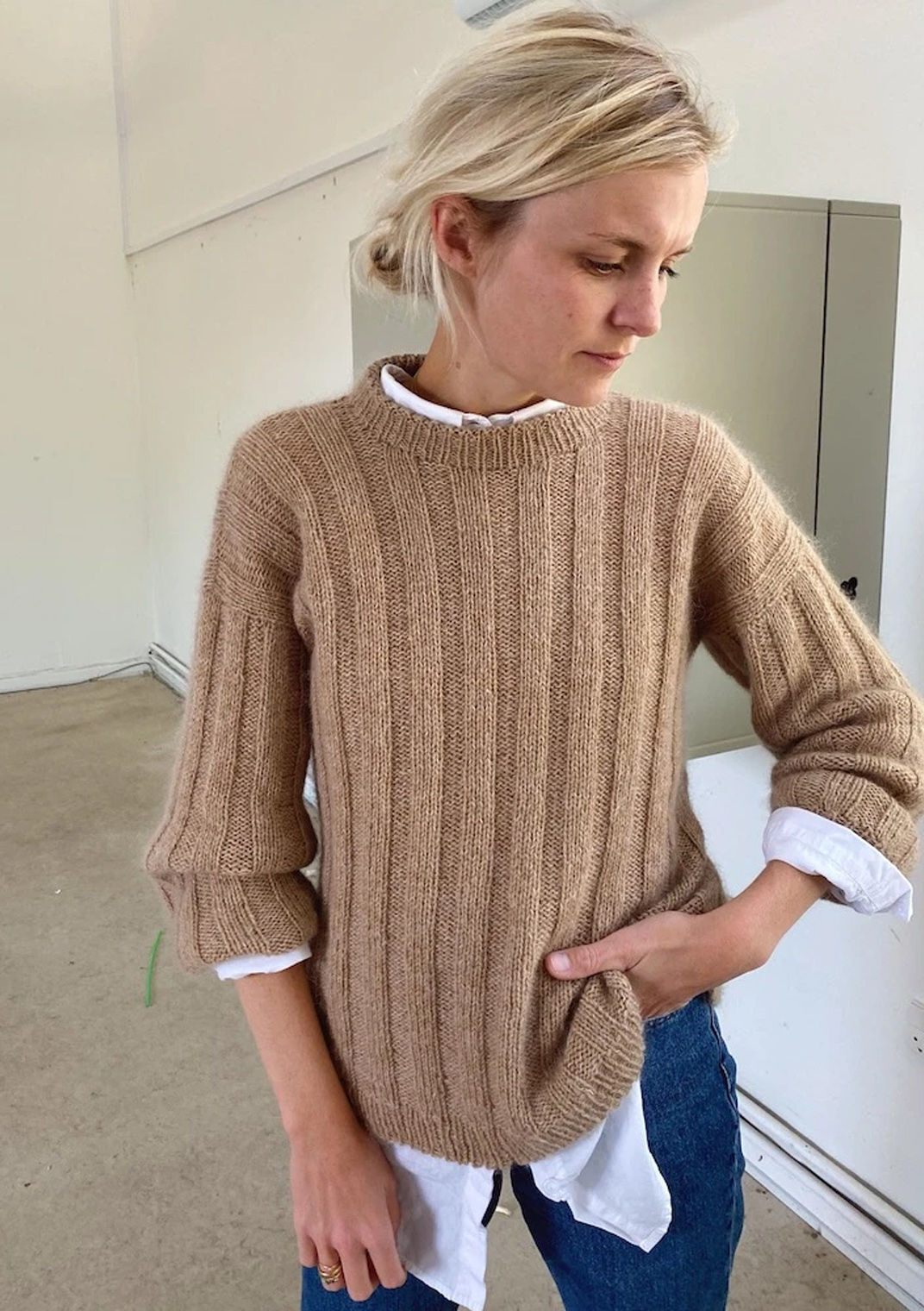 PetiteKnit Striber på langs Sweater