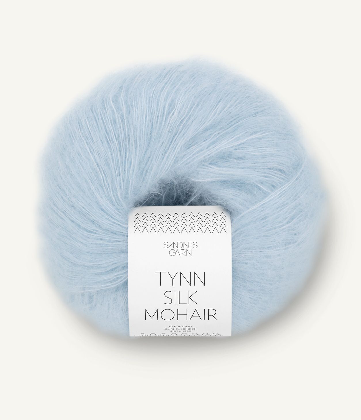 Tynn Silk Mohair  6012 Lys blå