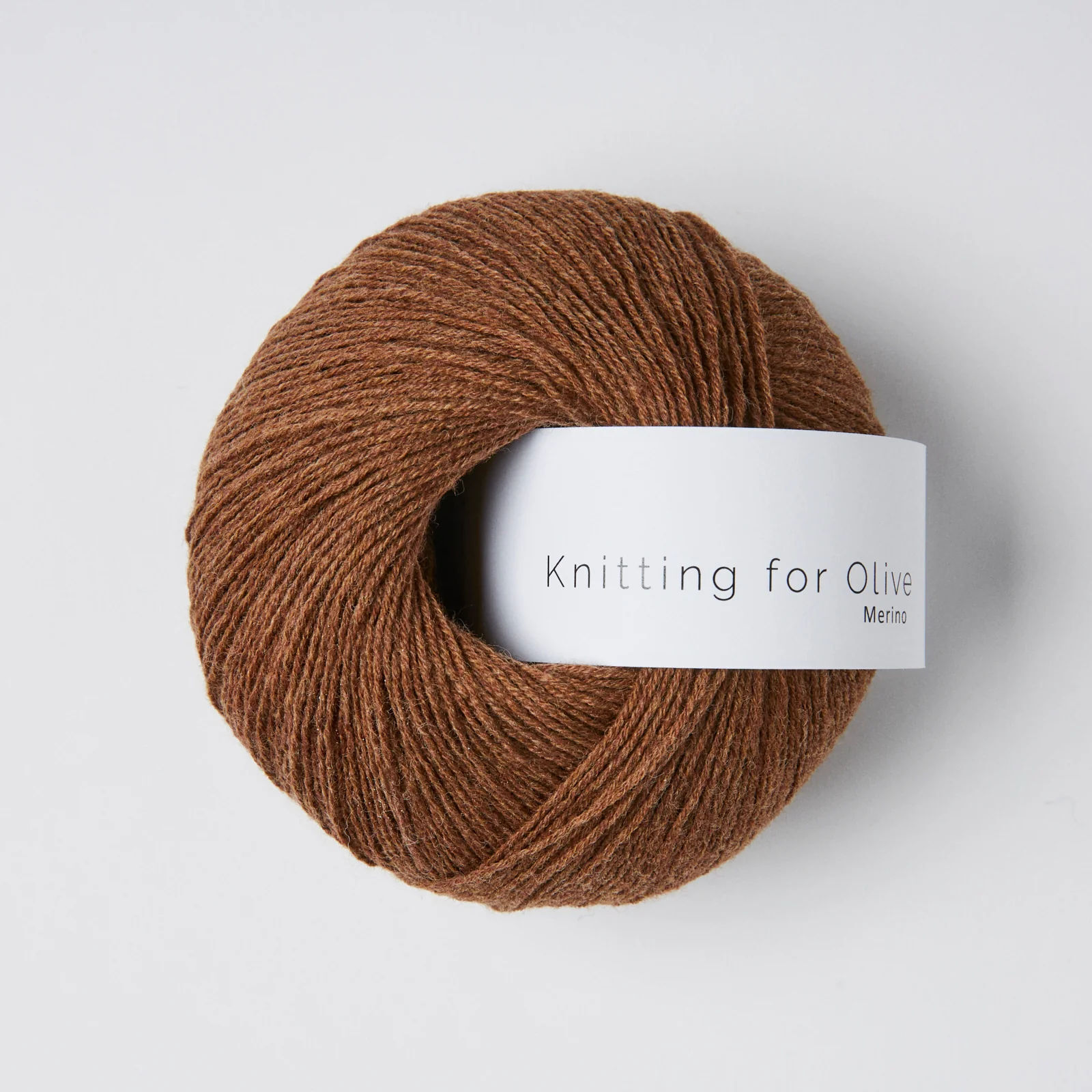 Knitting for Olive Merino Mørk Cognac