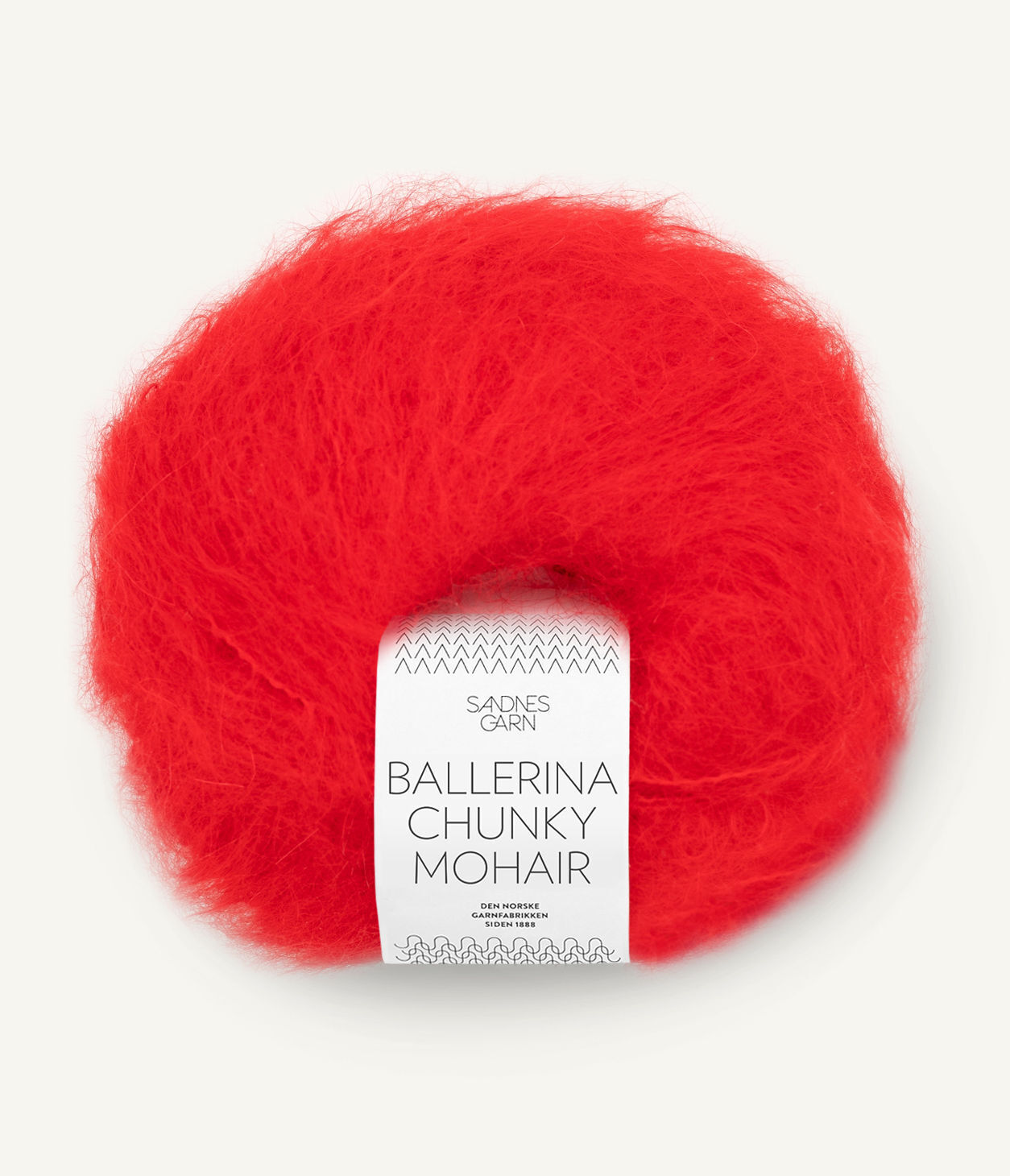 Ballerina Chunky Mohair 4018 Scarlet Red