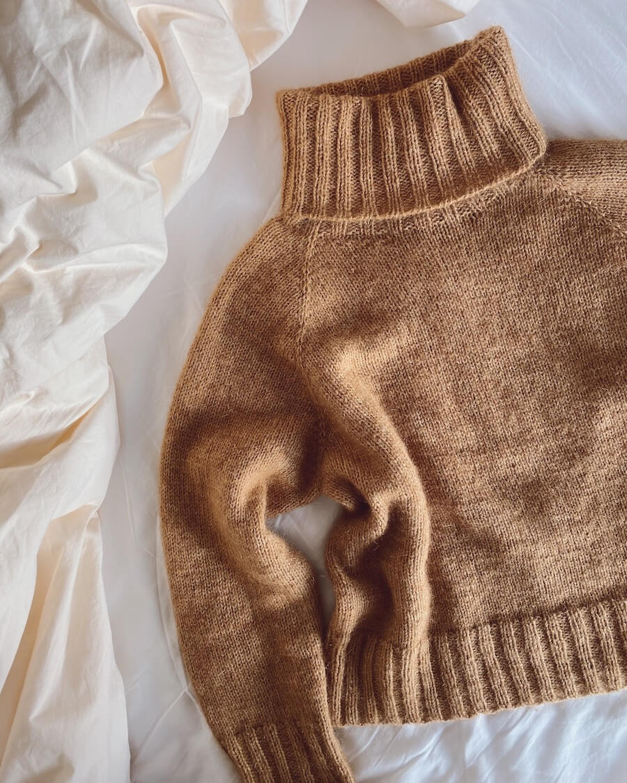 PetiteKnit Caramel Sweater