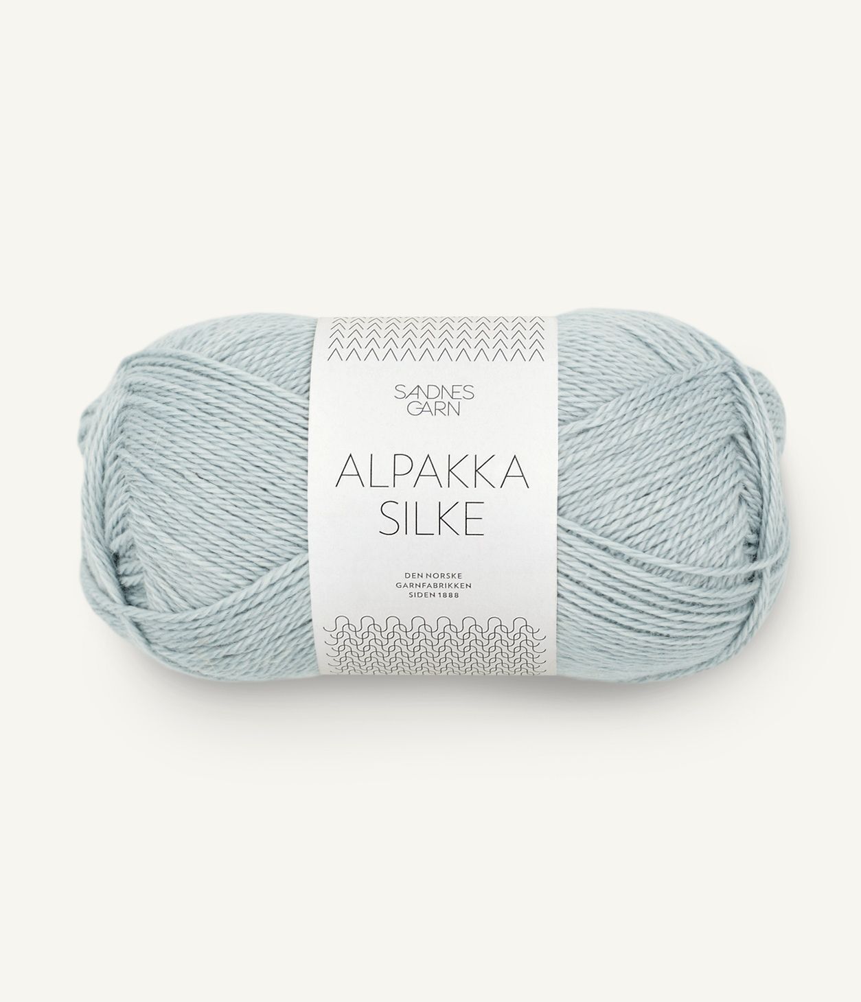 Alpakka Silke 7521 Lys gråblå