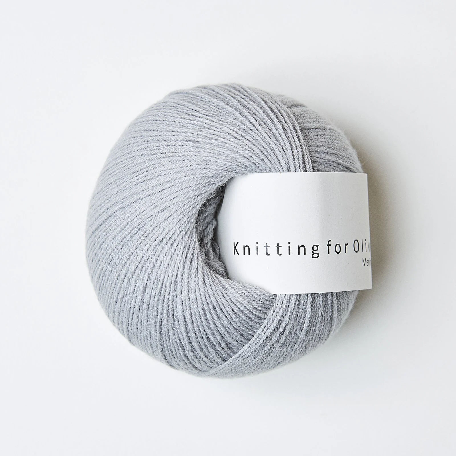 Knitting for Olive Merino Pudderblå/Soft Blue