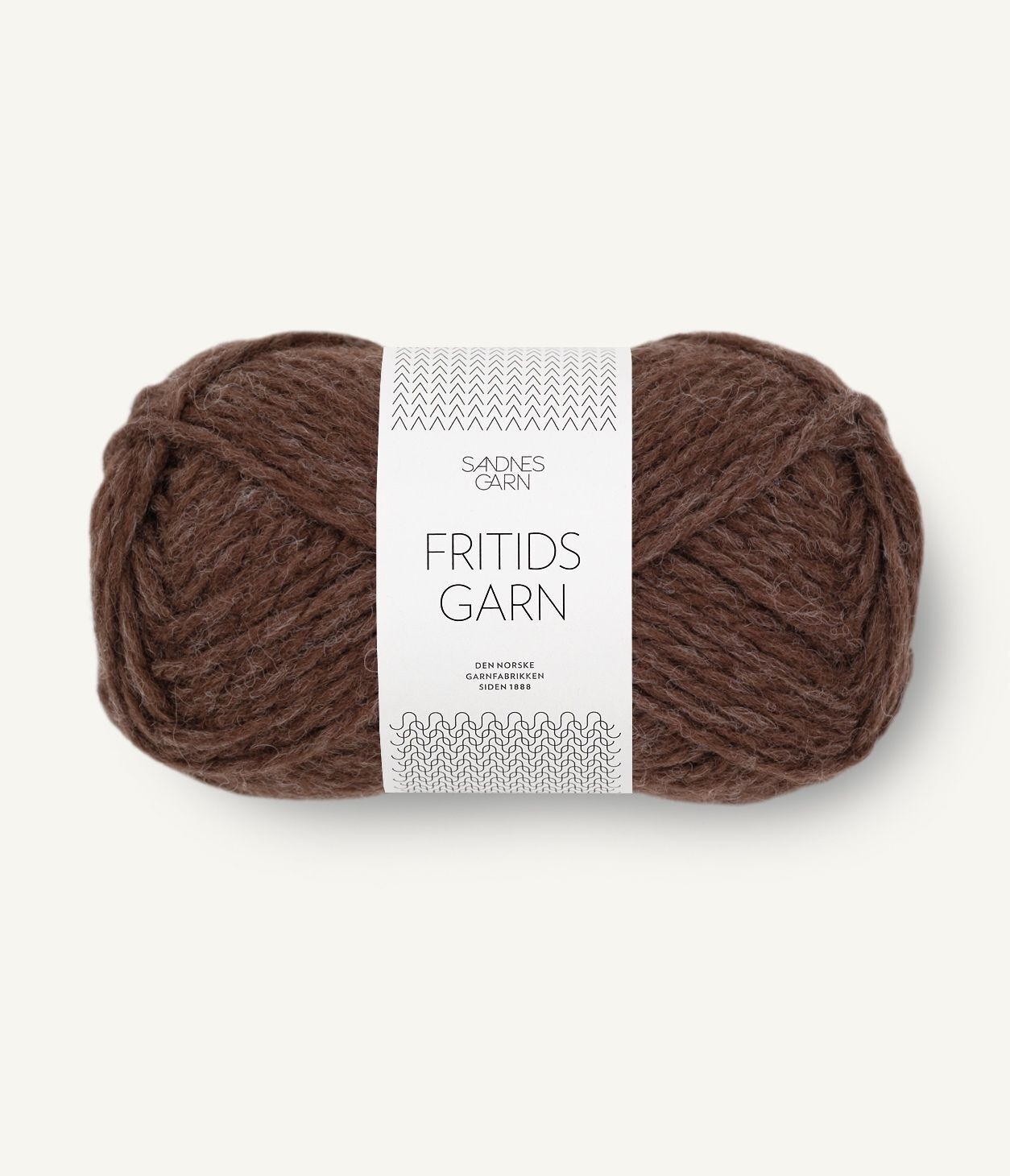 Fritidsgarn 4071 Mørk Brun