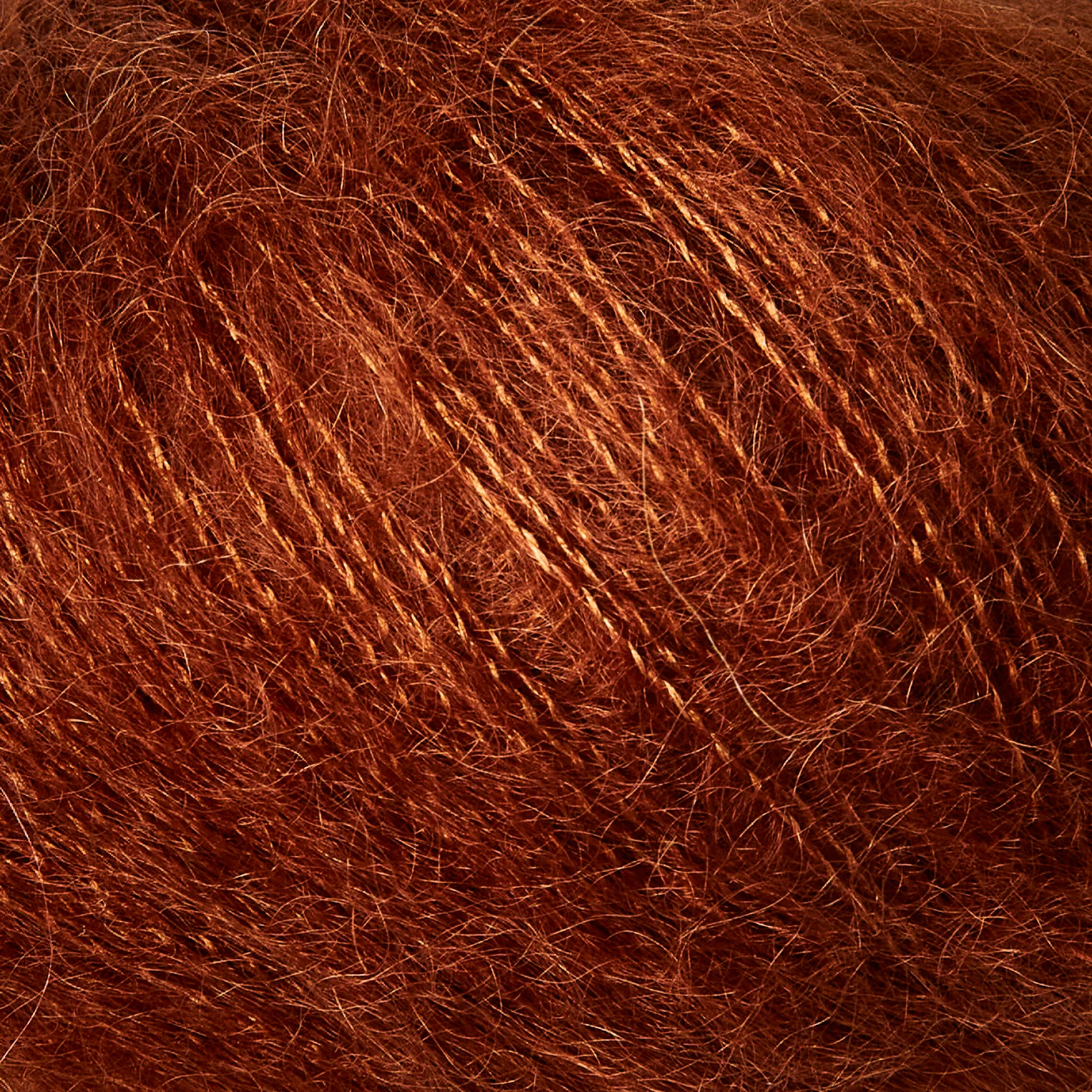 Knitting for Olive Soft Silk Mohair Rust/Rust