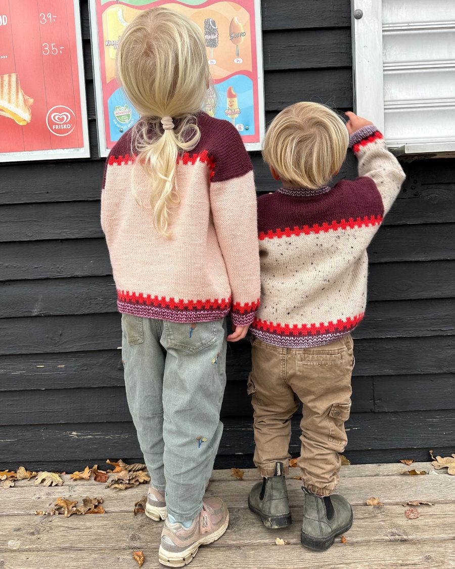 PetiteKnit Cross Sweater Junior