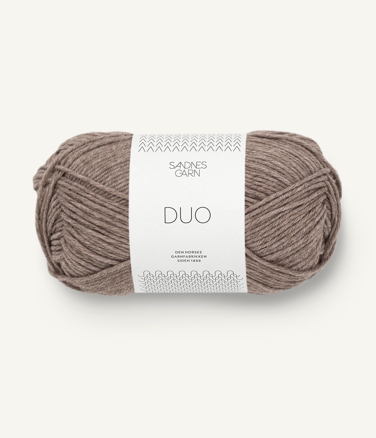 Duo 2652 Mørk Beigemelert