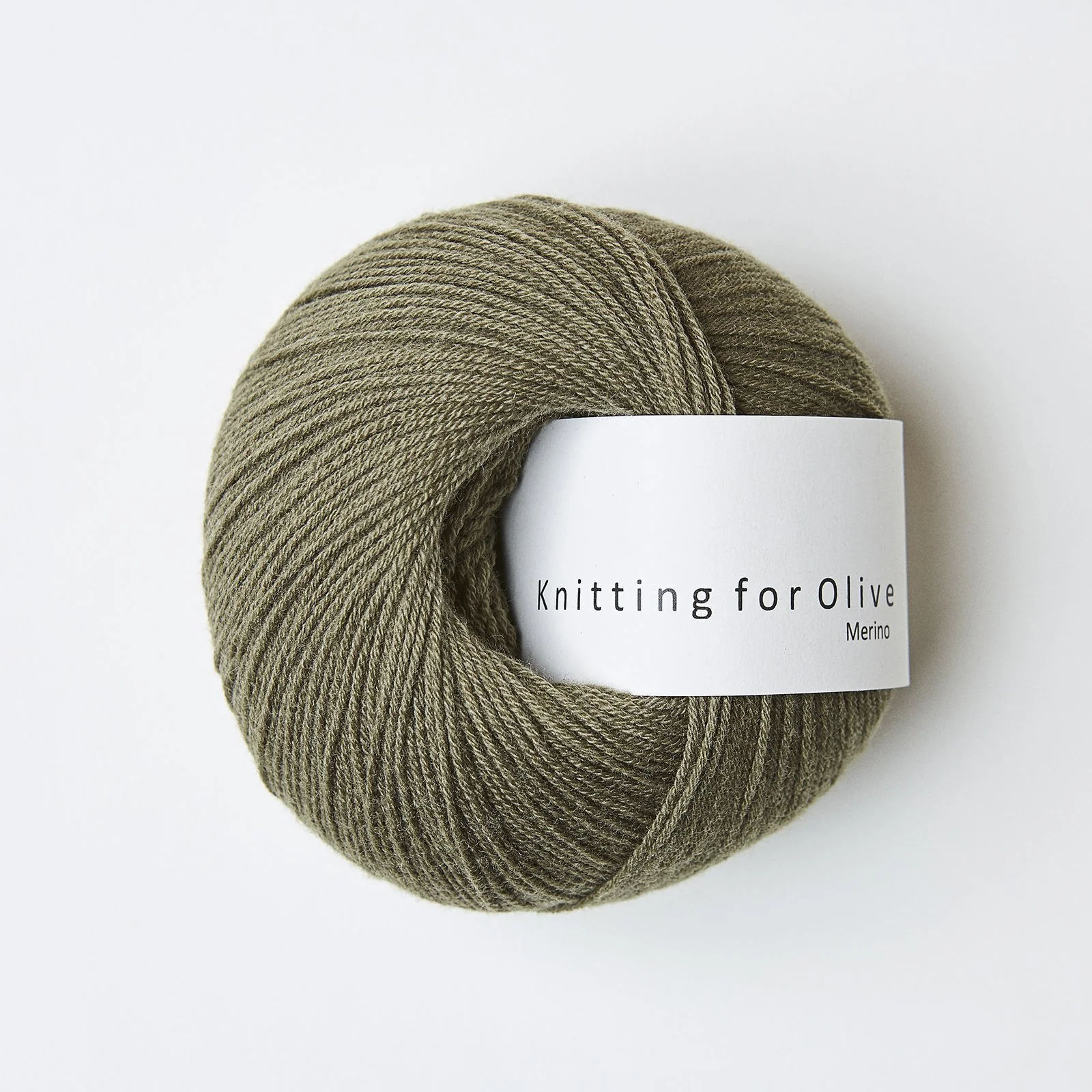 Knitting for Olive Merino Støvet Oliven