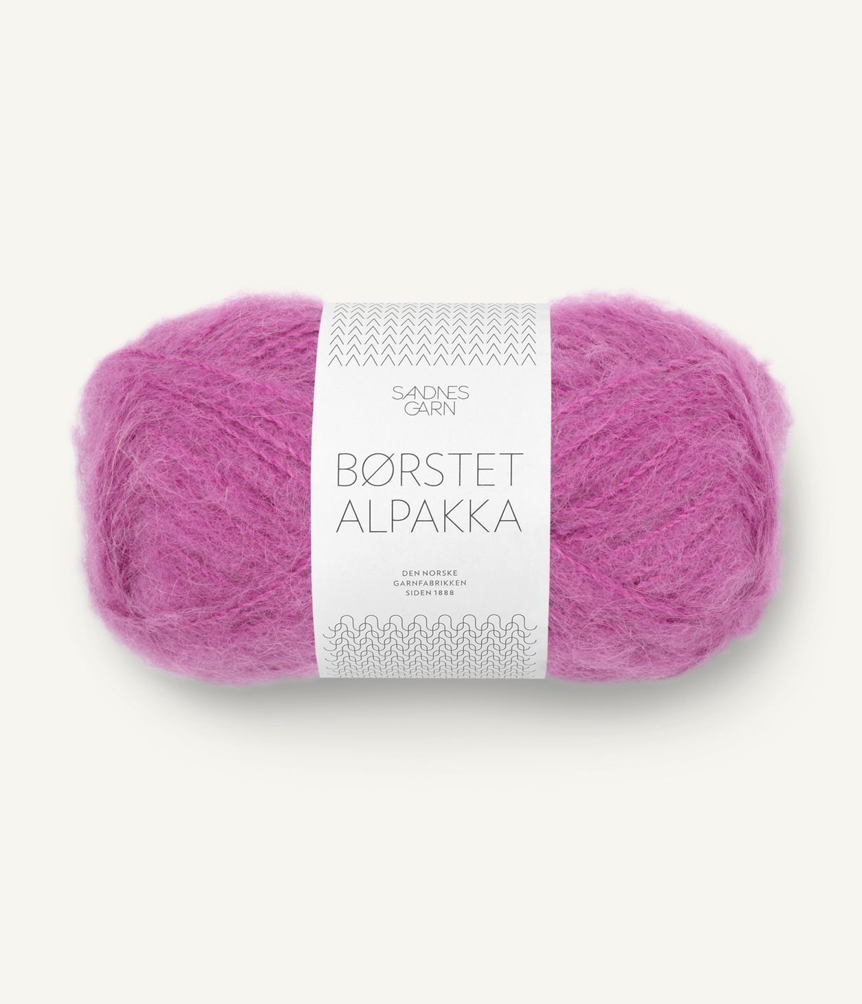 Børstet Alpakka 4628 Magenta