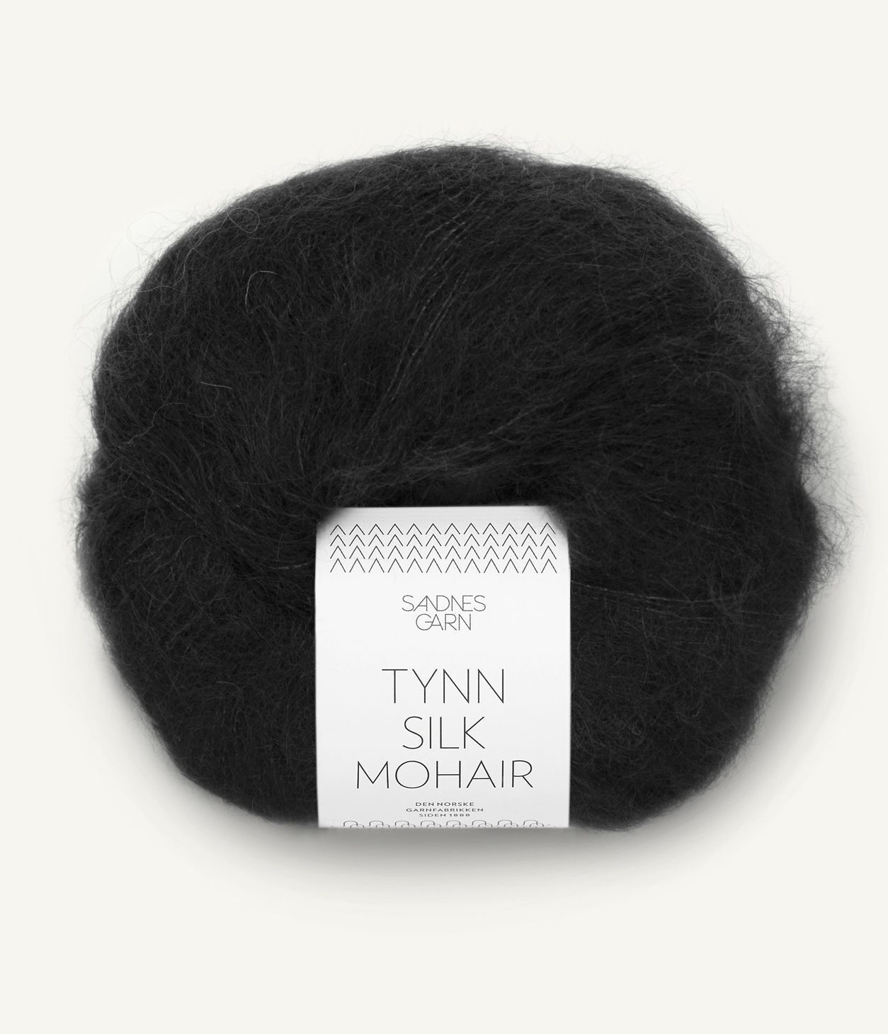 Tynn Silk Mohair  1099 Sort