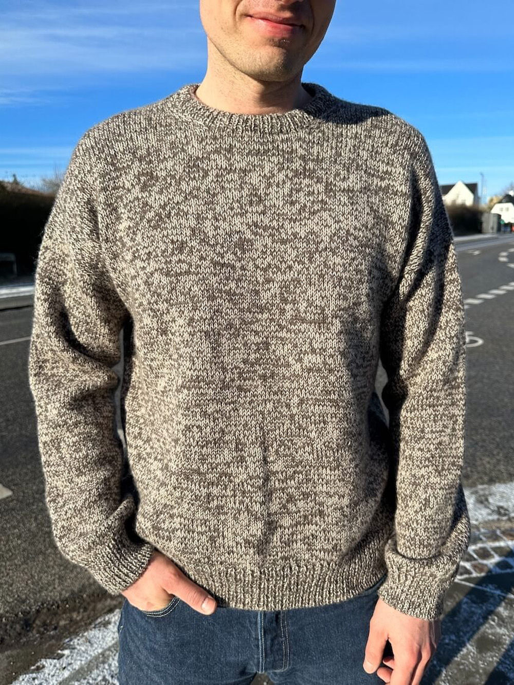 PetiteKnit Melange Sweater Man